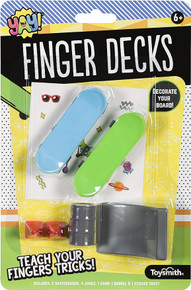 Toysmith Finger Decks (Skateboards) Fun Kit (BC14)