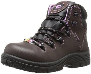 Avenger Work Boots Women's Size 8 M Brown/Lilac(SRack 3)