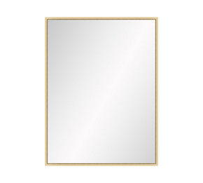 Custom 30x40 Wood Floated Profile Framed Wall Mirror - Natural (RBay 3-B) Custom 30x40 Wood Floated Profile Framed Wall Mirror - Natural (RBay 3-B)