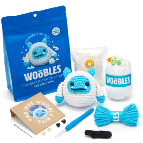 The Woobles Beginner Crochet Kit - Howard The Yeti (Bay 10-B)