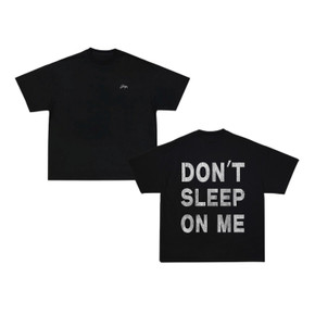 "Don't Sleep On Me" Large Black  T-shirt  (BC16)