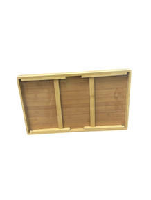 2 Bamboo Bed/Folding Serving Trays  (Bay 25-T) 2 Bamboo Bed/Folding Serving Trays  (Bay 25-T)