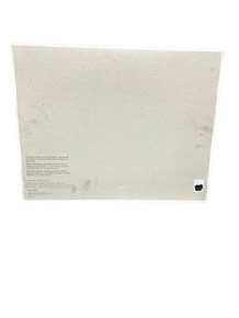 White Decorative 14" X 18" Lacquer Wood Tray (Bay 30-A)