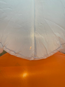 8ft Lighted Jack-o-lantern and Dog Inflatable (Display) 8ft Lighted Jack-o-lantern and Dog Inflatable (Display)