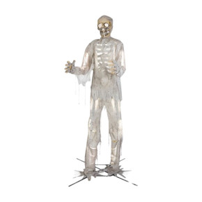 12-ft Lifesize Animatronic  Lighted Moaning Mummy 12-ft Lifesize Animatronic  Lighted Moaning Mummy