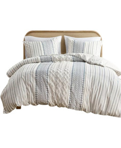 INK+IVY Imani 3-Piece King/Cal King Comforter Set – Navy  (M Bay 1-C)