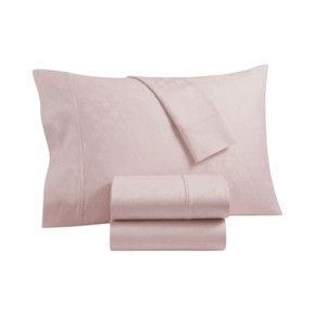 Bergen House Blush Woven Floral 1000 Thread Count 4-Piece Full Sheet Set (Bay 4-C) Bergen House Blush Woven Floral 1000 Thread Count 4-Piece Full Sheet Set (Bay 4-C)
