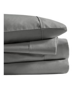 Beautyrest 1000 Thread Count Temperature Regulating 4-Piece Queen Sheet Set- Gray (Bay 4-B)
