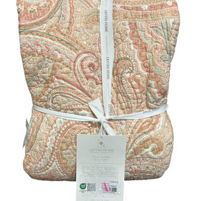 Levtex Coral 3 Piece Spruce Paisley Reversible Full/Queen Quilt Set ( M Bay 1-B) Levtex Coral 3 Piece Spruce Paisley Reversible Full/Queen Quilt Set ( M Bay 1-B)
