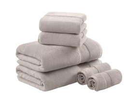 Madison Park 6 Piece Turkish Cotton Bath Set (M Bay 1-B) Madison Park 6 Piece Turkish Cotton Bath Set (M Bay 1-B)