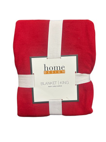 Red Home Design King Size Blanket (M Bay 1-B) Red Home Design King Size Blanket (M Bay 1-B)