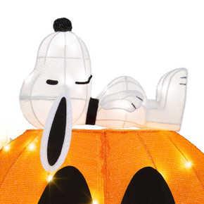 2.5-ft Lighted Dog and Pumpkin Halloween Yard Decor (Case) 2.5-ft Lighted Dog and Pumpkin Halloween Yard Decor (Case)