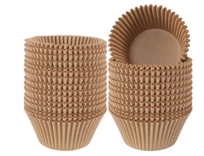300 Count Caperci Natural Jumbo Baking Cups  (Bay 13-C) 300 Count Caperci Natural Jumbo Baking Cups  (Bay 13-C)