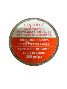 300 Count Caperci Natural Jumbo Baking Cups  (Bay 13-C) 300 Count Caperci Natural Jumbo Baking Cups  (Bay 13-C)