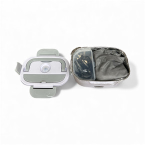 White & Gray Electric Lunch Box (Bay 30-A)