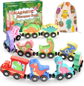 Zeoddler Magnetic Dinosaur Train (Case)