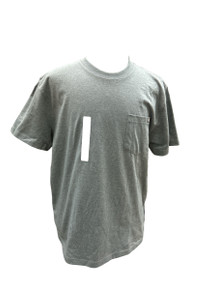 Dickies Large Gray Heavyweight Heathered Short Sleeve Pocket T-Shirt (Bay 27-H)