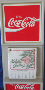 Vintage 1989 Coca Cola Calendar (BK-2)