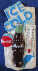 Coca Cola  Vintage  Refrigerator Thermometer Magnet (BK-2)