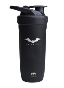 Smartshake DC Comics The Batman Reforce Stainless Steel Protein Shaker – 30 oz (Case)