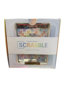 Scrabble Aura Glass Edition - USED/EXCELLENT CONDITION - Box Shows Damage (Bay 23-I)