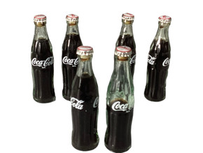 6 Pack Miniature Bottles of Coke (BK-1)