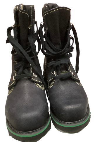 Black Hytest Safety Boot  Men Size  7.5 (SRack-3)