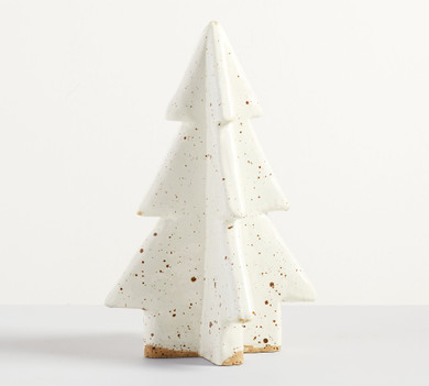 Handcrafted Terracotta Speckled Christmas Tree (Bay5-B)