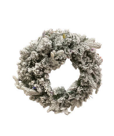 Snowbound Spruce Wreath