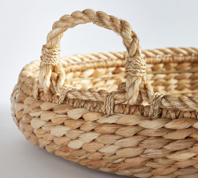 Handwoven Twisted Seagrass Tray XL (Bay 7-A)