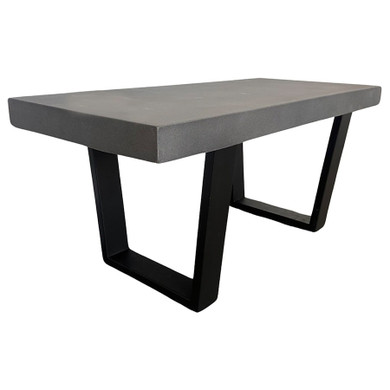 36" Gray Cement Garden Bench - (Floor Display) (Floor)