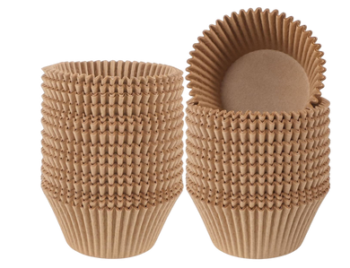 300 Count Caperci Natural Jumbo Baking Cups  (Bay 13-C)