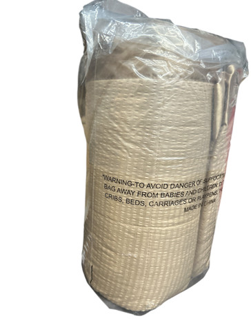 Madison Park Cambria Oversized Down Alternative Satin Trim Reversible Taupe Full/Queen Blanket  (m Bay 1-B)