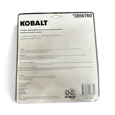 Kobalt 1000 LED Work Light (Bay 13-C)