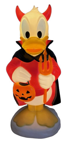 2-ft Lighted Blow Mold Halloween Duck
