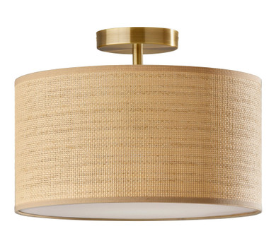 Adesso Harvest Flush Mount Ceiling Light (Bay 24-V)