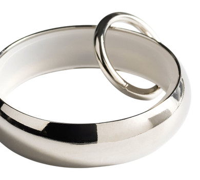 Quiet-Glide Double Round Curtain Rings (F-2)