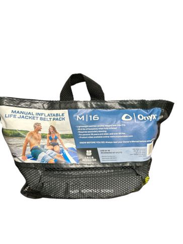 Onyx M-16 Manual Inflatable Life Jacket Belt Pack ( Bay 14-B)