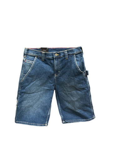 Dickies FLEX Medium Denim Wash 11" Utility Shorts Size 38 (Bay 27-I)