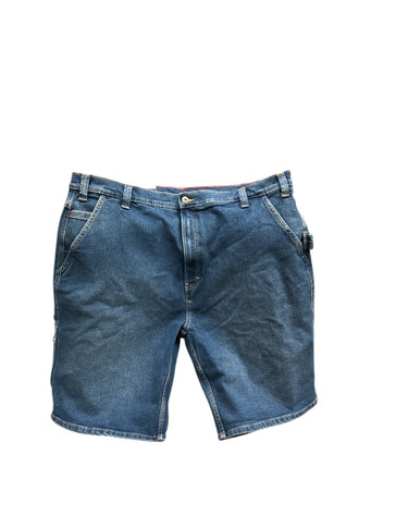 Dickies FLEX Medium Denim Wash 11" Utility Shorts Size 42 (Bay 27-I)