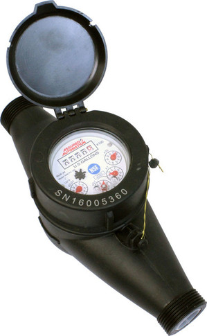 Flows Economy 1" Plastic Water Meter – WM-PC-100 (Bay 30-D)