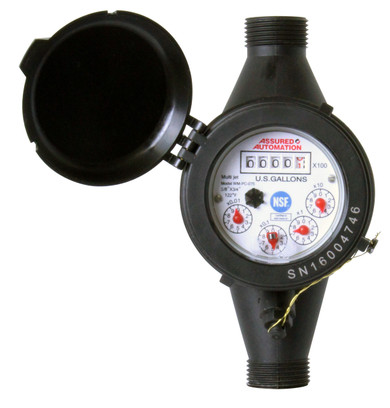 Flows Economy 1" Plastic Water Meter – WM-PC-100 (Bay 30-D)