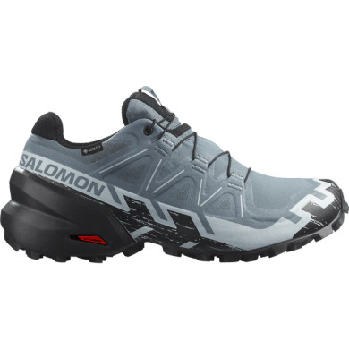 Salomon Speedcross 6 GTX – Women’s | Flint Stone / Black Heather | Size 9 (Case)