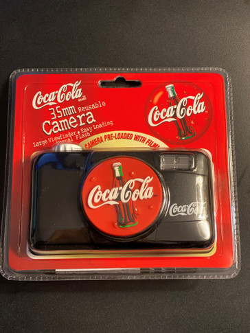 Coca Cola 1999 Vintage Reusable 35 mm Camera (BK-2)