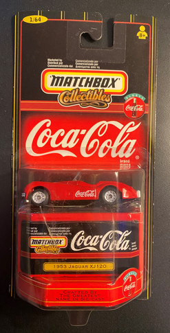 Coca Cola  Vintage Premiere Matchbox Collection  1953 Jaguar XJ120 (BK-3)