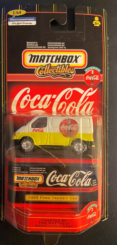 Coca Cola 1955 Ford Transit Van Matchbox Collectible (BK-2)