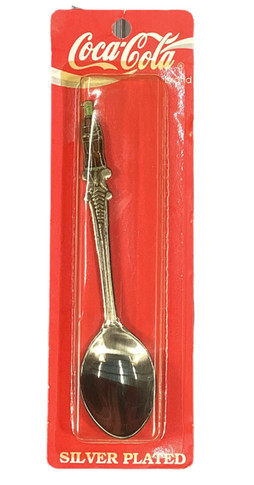 Coca Cola Vintage Silver Plated Spoon (BK-1)