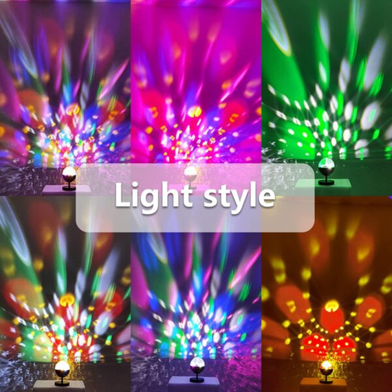 LED Disco Ball Wireless Speaker with Remote (Bay 7-A)
