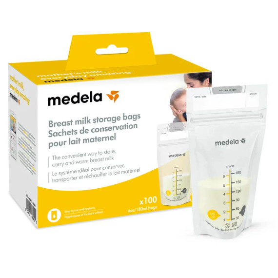 Medela - Breast Milk Storage Bags 6oz/180ml  (Bay 4-A)
