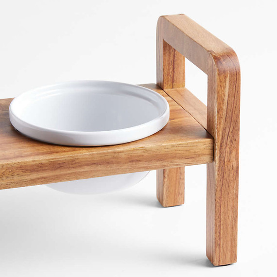Oven-to-Table Ceramic Bowls with Elevated Wood Server (Bay 9-C)